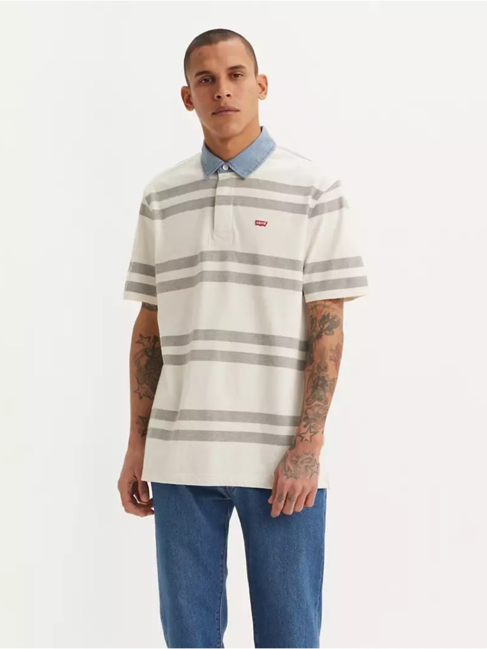 LEVI’S Classic Short Sleeve Rugby Polo Shirt